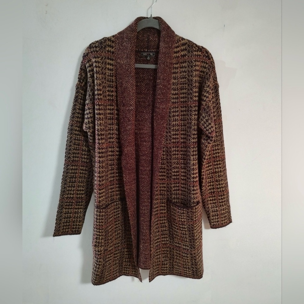 NWOT Lety & Me open front Cardigan / Coatigan Stitch fix size medium (oversized)